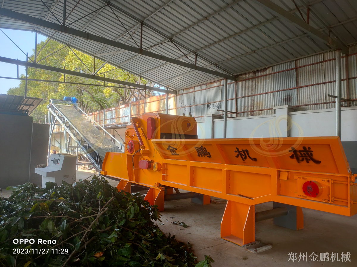 郑州金鹏废木料破碎机在生物质燃料预处理中的应用