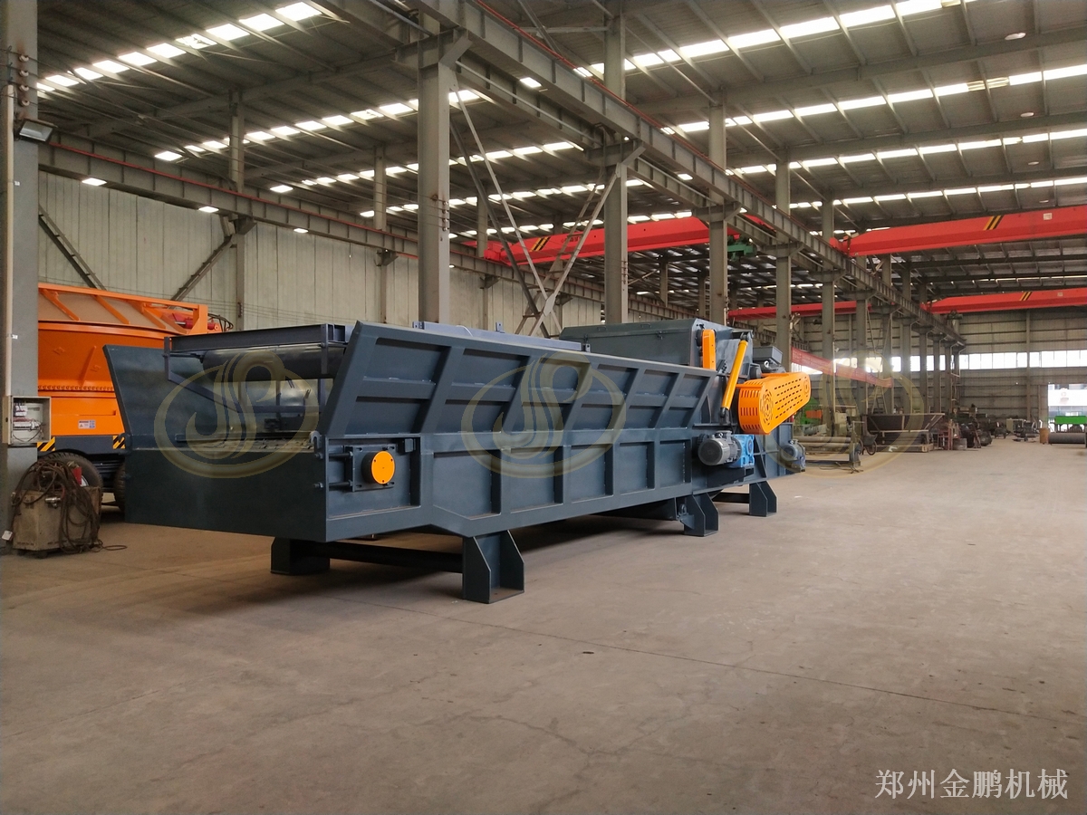 郑州金鹏大型木材粉碎机厂家选型与生物质料场燃料预处理配置
