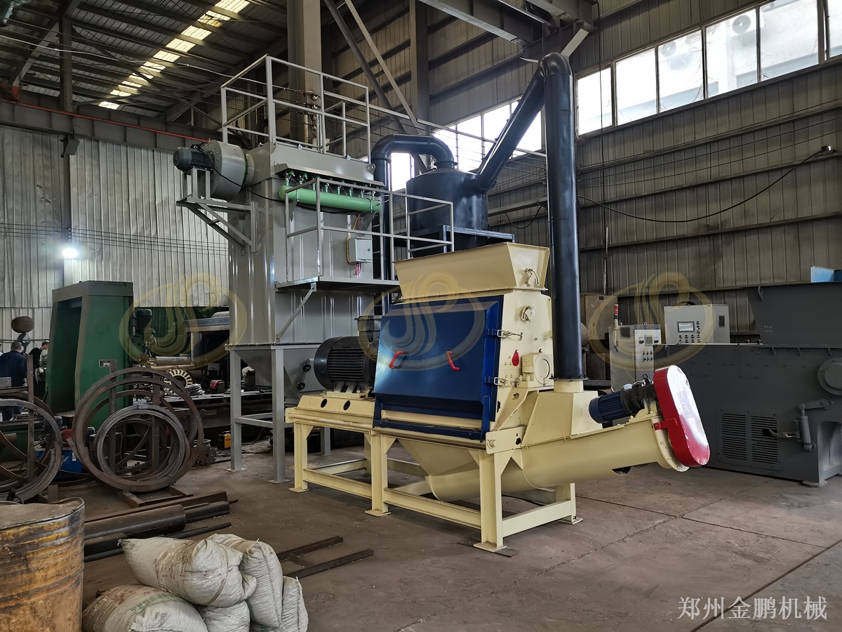 郑州金鹏JP700-1300豆渣粉碎机：湿料处理经济方案